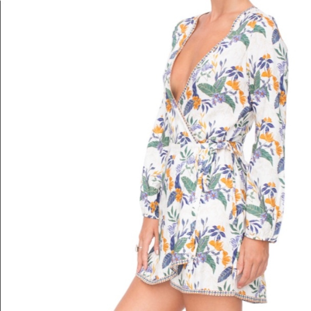 Laluna Bali Floral Wrap Dress (bought in Bali)